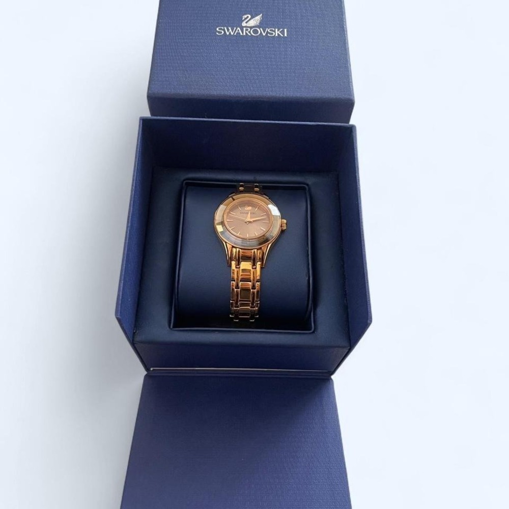 Swarovski Women's Alegria Stainless Steel Quartz‎ Watch Gold Tone
